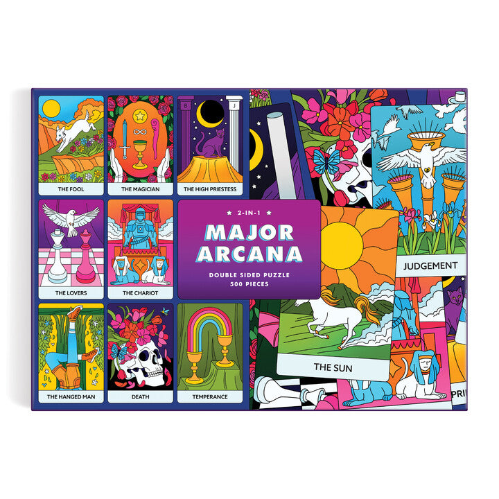 Major Arcana 500 Piece Double Sided Puzzle Puzzles Michelle Berlin 