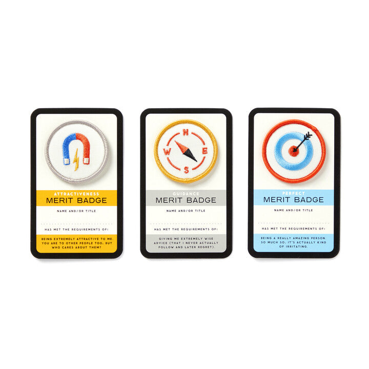 Merit Badges (For Life) Set Galison 