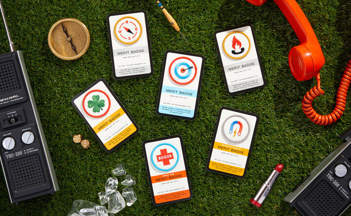 Merit Badges (For Life) Set Galison 