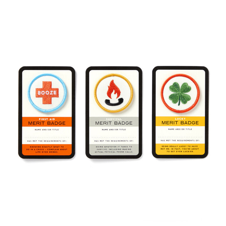 Merit Badges (For Life) Set Galison 
