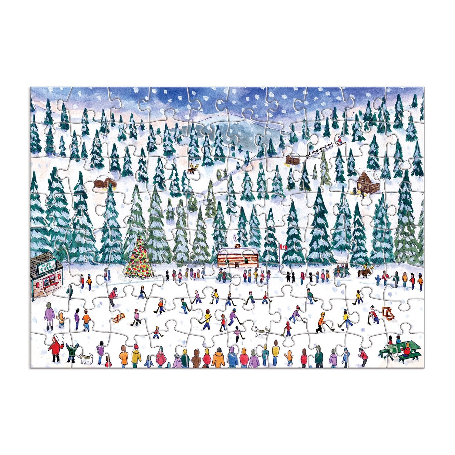 Michael Storrings 12 Days Advent Puzzle Calendar | Galison