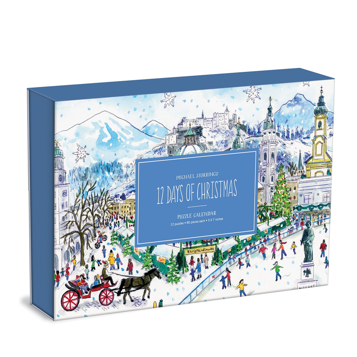 12 Days Christmas Advent Puzzle Calendar