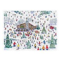Michael Storrings Apres Ski 1000 Piece Jigsaw Puzzle Holiday 1000 Piece Puzzles Michael Storrings Collection 