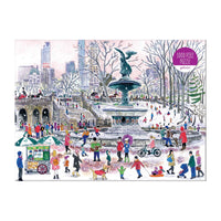 Michael Storrings Bethesda Fountain 1000 Piece Jigsaw Puzzle Holiday 1000 Piece Puzzles Michael Storrings Collection 