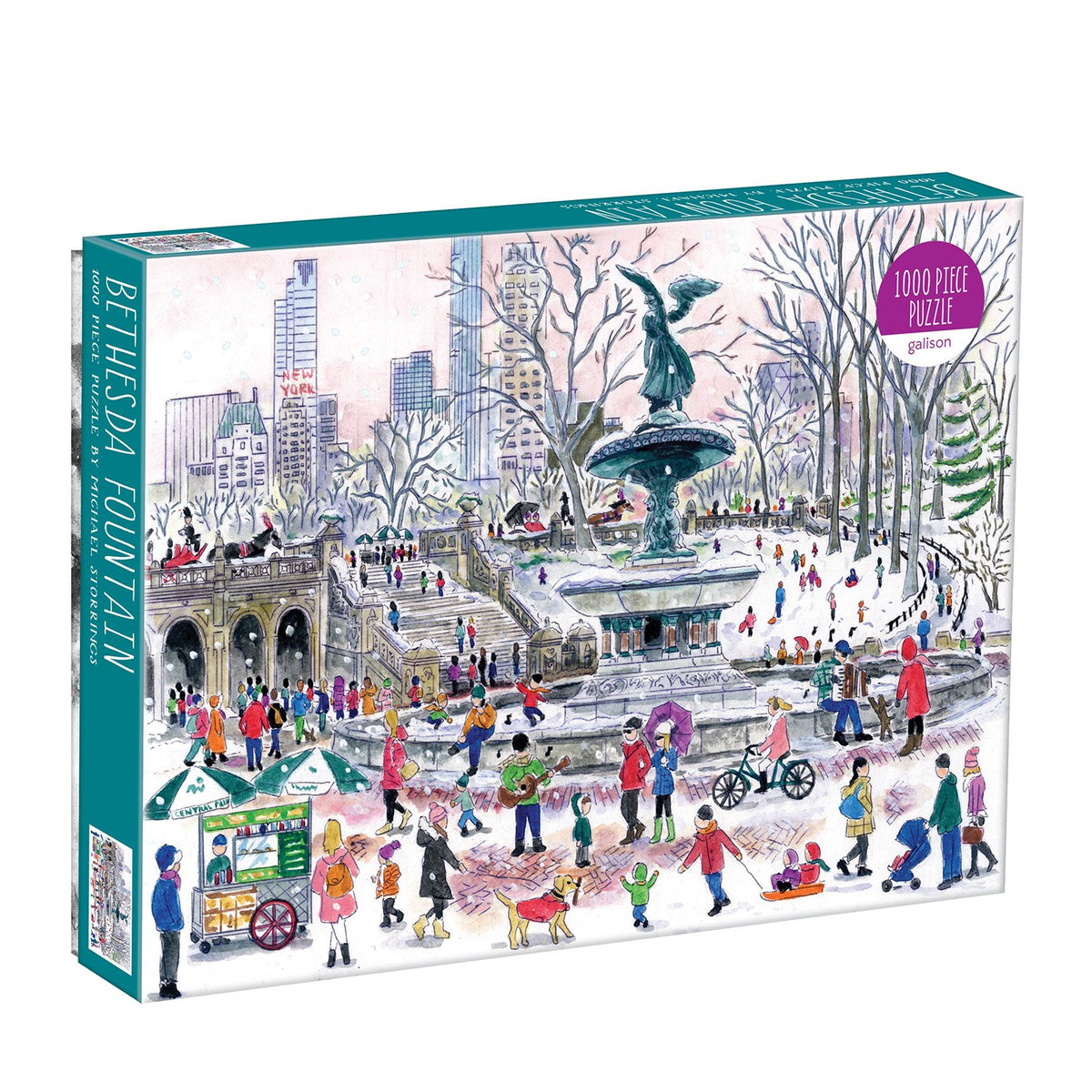 Bethesda Fountain 1000 Piece Jigsaw Puzzle