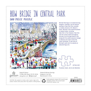 Puzzle 1000 Pièces « Fall In Central Park » – Michael Storrings – Galison – 68,6 X 50,8 Cm – Décoration Automne New York