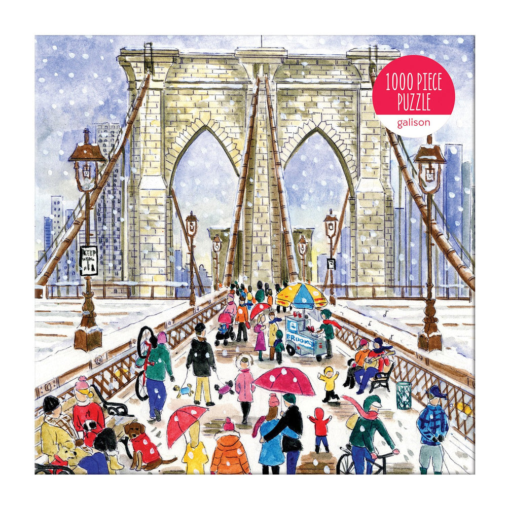 Michael Storrings Brooklyn Bridge 1000 Piece Jigsaw Puzzle Holiday 1000 Piece Puzzles Michael Storrings Collection 