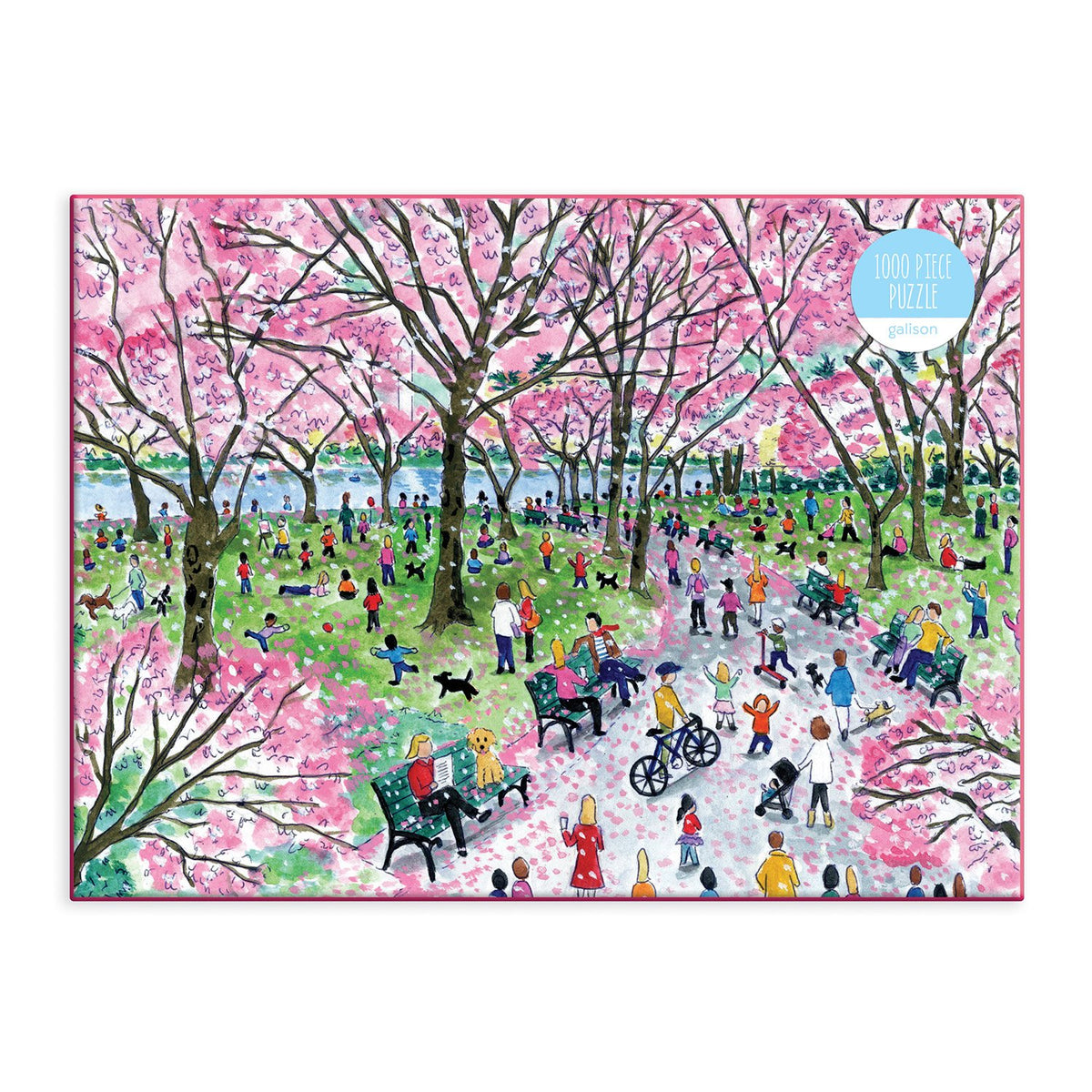 Michael Storrings Cherry Blossoms 1000 Piece Puzzle 1000 Piece Puzzles Michael Storrings Collection 