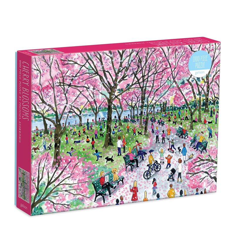 Michael Storrings Cherry Blossoms 1000 Piece Puzzle 1000 Piece Puzzles Michael Storrings Collection 