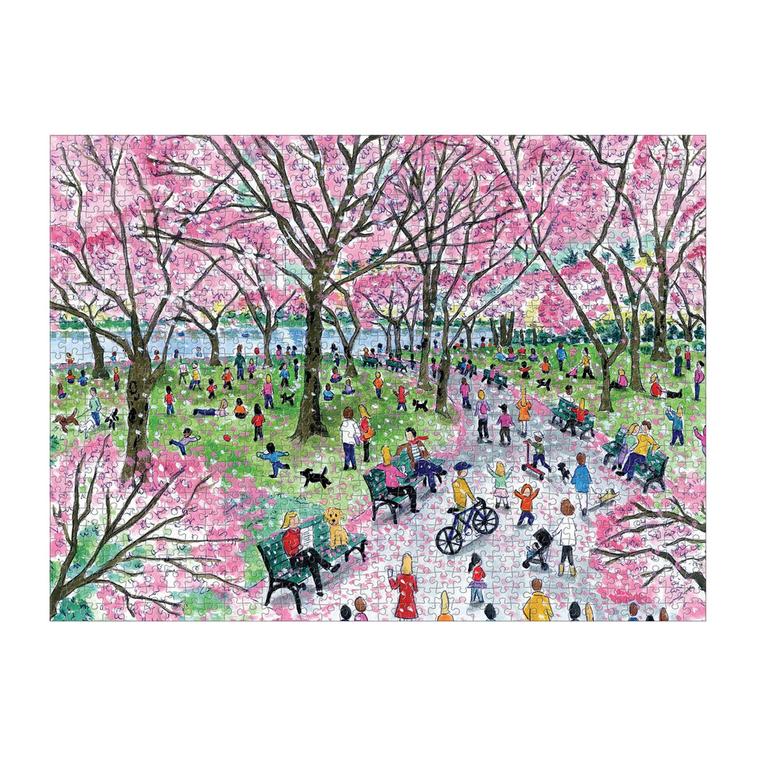 Michael Storrings Cherry Blossoms 1000 Piece Puzzle 1000 Piece Puzzles Michael Storrings Collection 