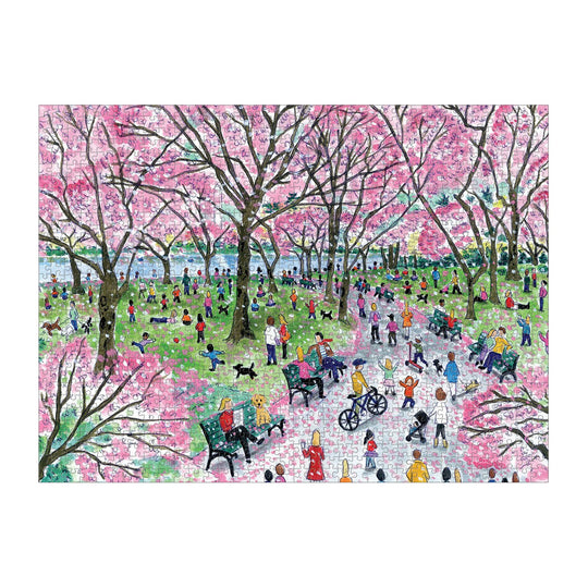 Michael Storrings Cherry Blossoms 1000 Piece Puzzle 1000 Piece Puzzles Michael Storrings Collection 