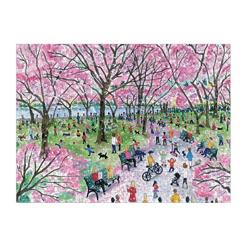 Michael Storrings Cherry Blossoms 1000 Piece Puzzle 1000 Piece Puzzles Michael Storrings Collection 
