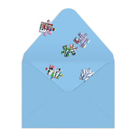 Michael Storrings Christmas in the City Greeting Card Puzzle Greeting Card Puzzles Michael Storrings 