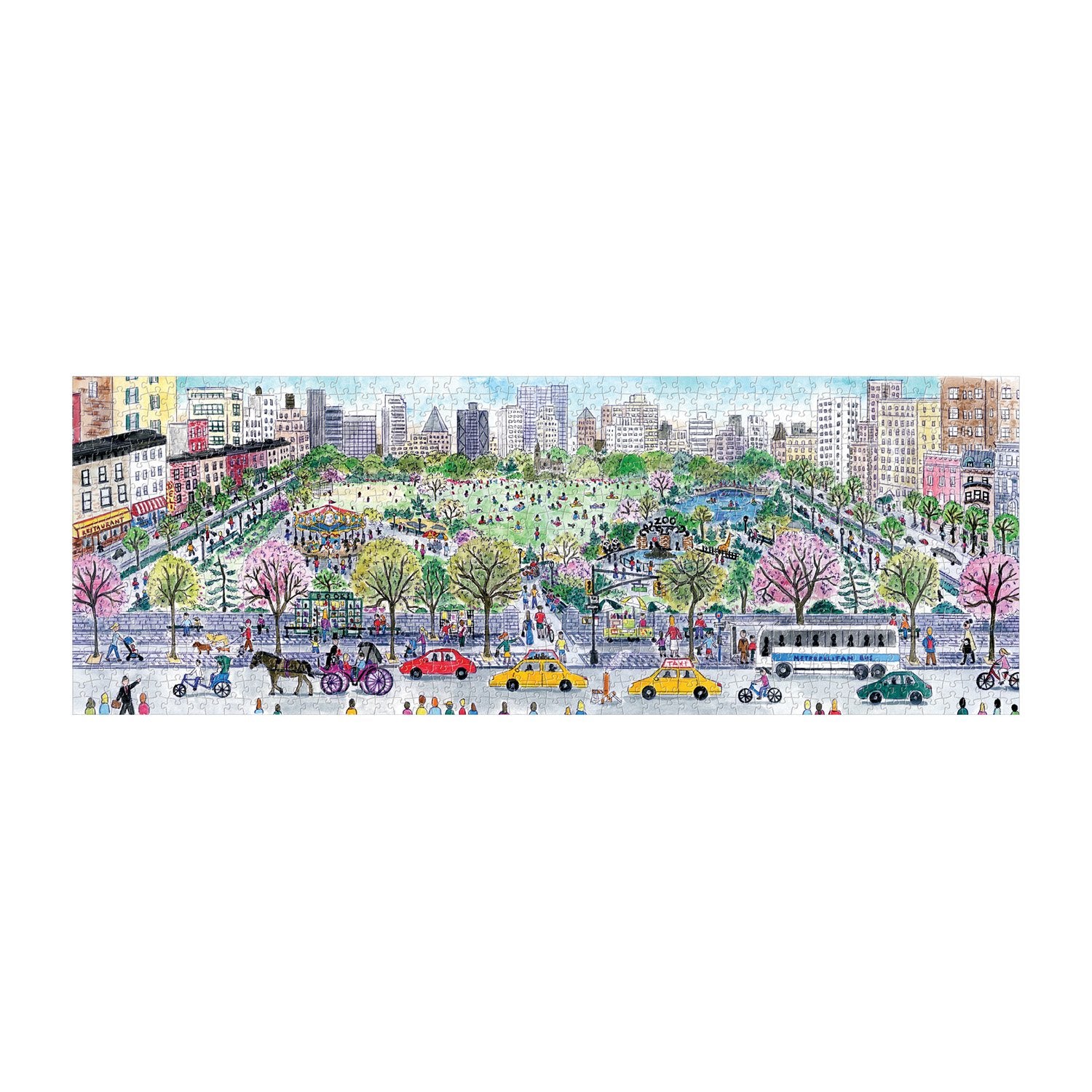 Galison Michael Storrings Brooklyn Bridge rompecabezas de 1000 pieza