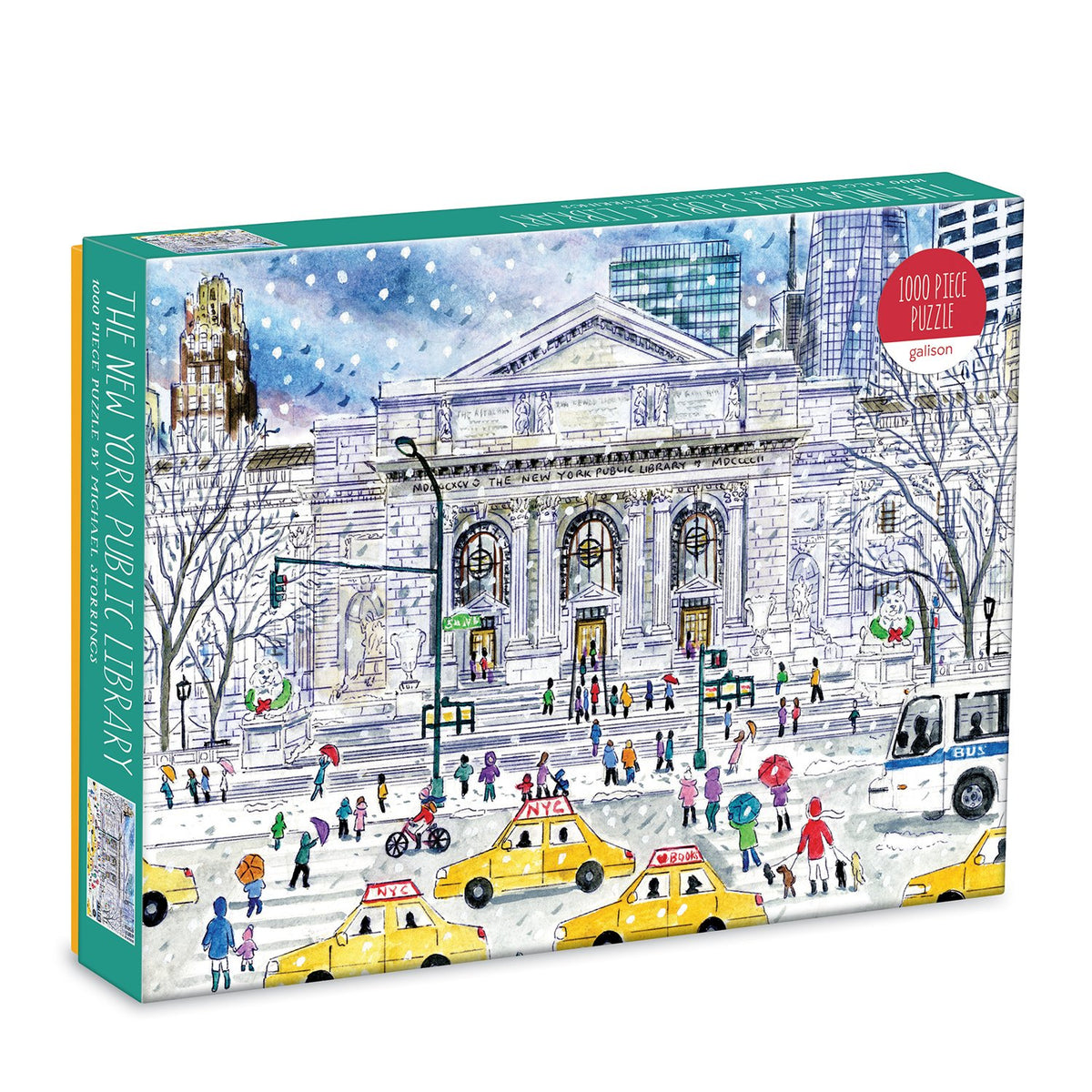 Michael Storrings Bethesda Fountain 1000 Piece Jigsaw Puzzle