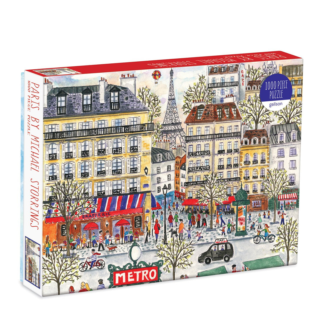 Michael Storrings Paris 1000 Piece Puzzle 1000 Piece Puzzles Galison 