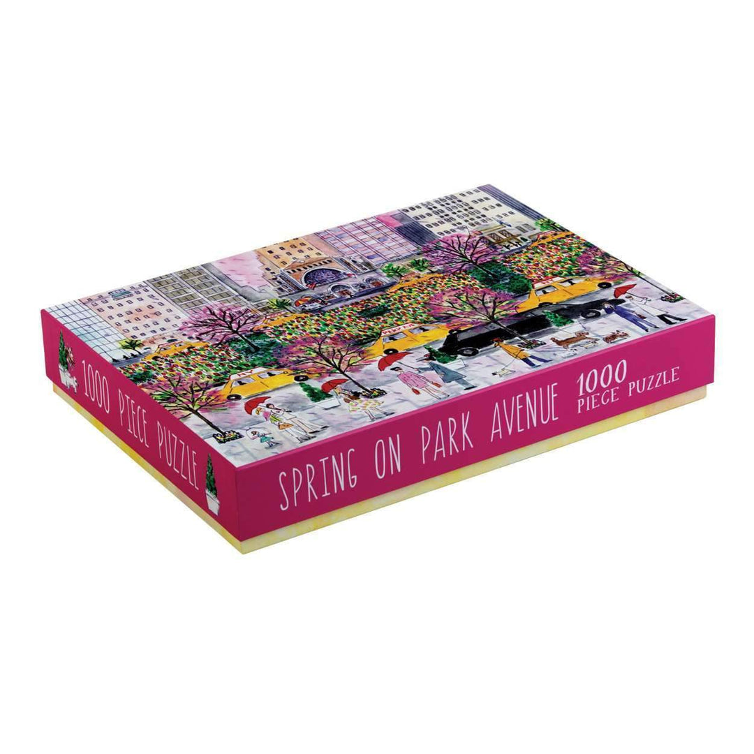 Michael Storrings Spring On Park Avenue 1000 Piece Puzzle 1000 Piece Puzzles Galison 