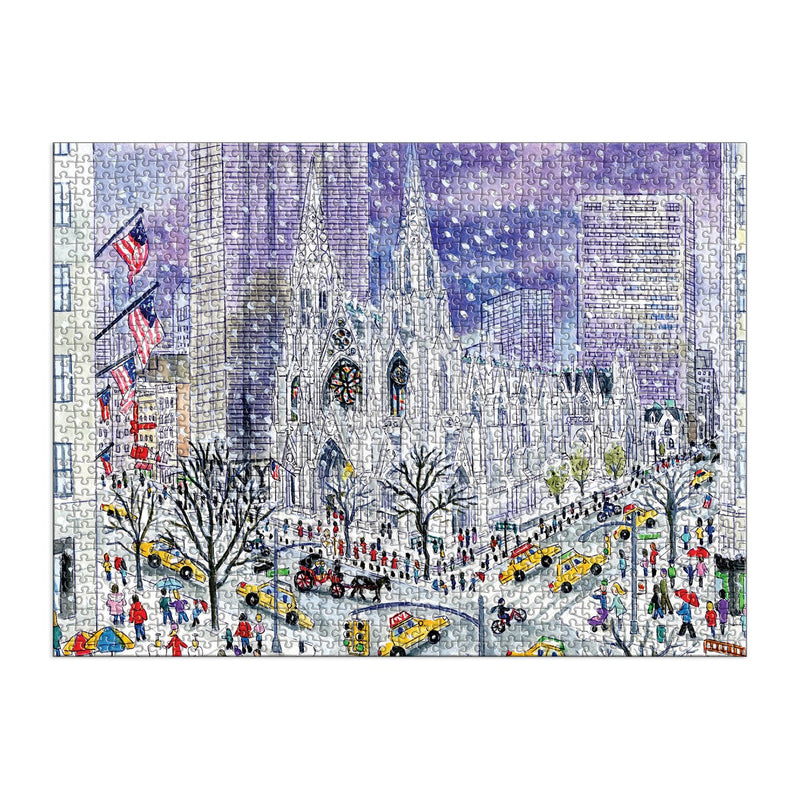 Michael Storrings St. Patricks Cathedral 1000 Piece Jigsaw Puzzle 1000 Piece Puzzles Michael Storrings 