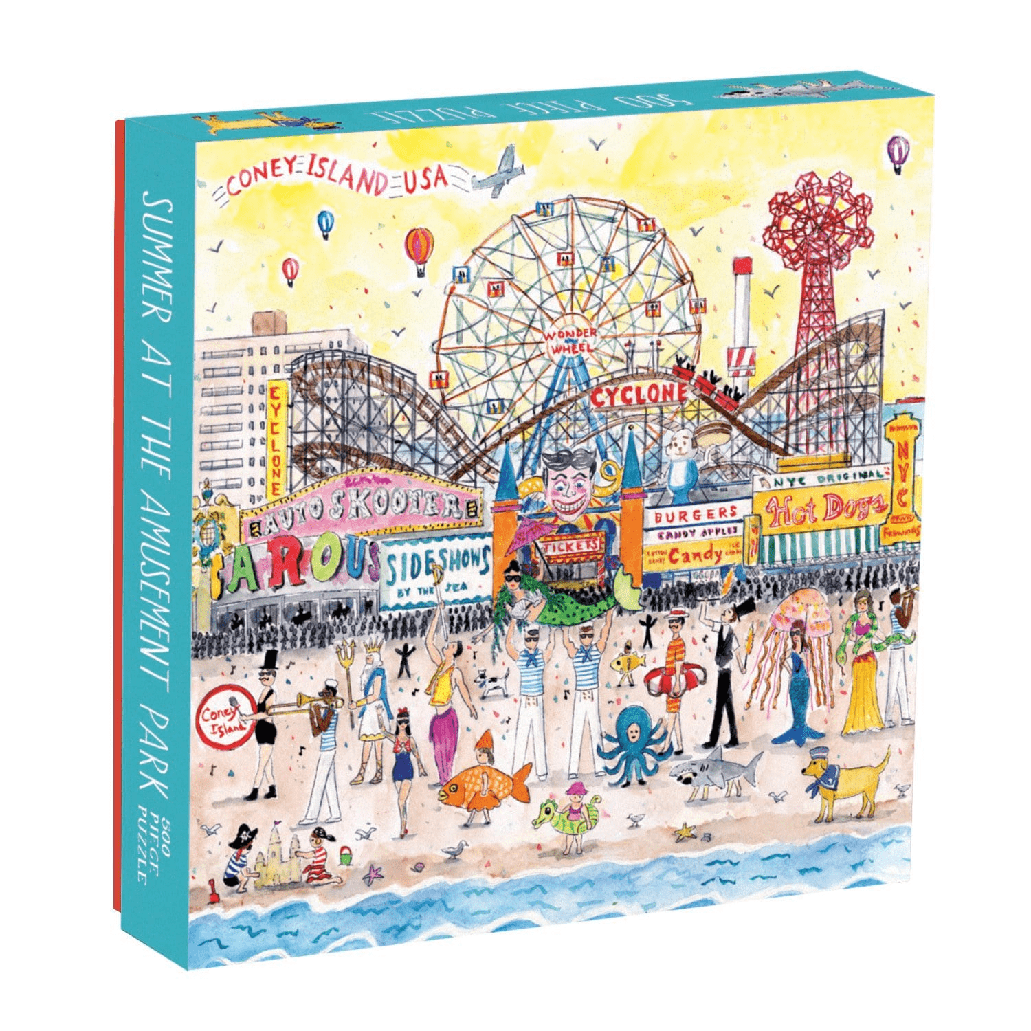 Michael Storrings New York City Subway 500 Piece Jigsaw Puzzle