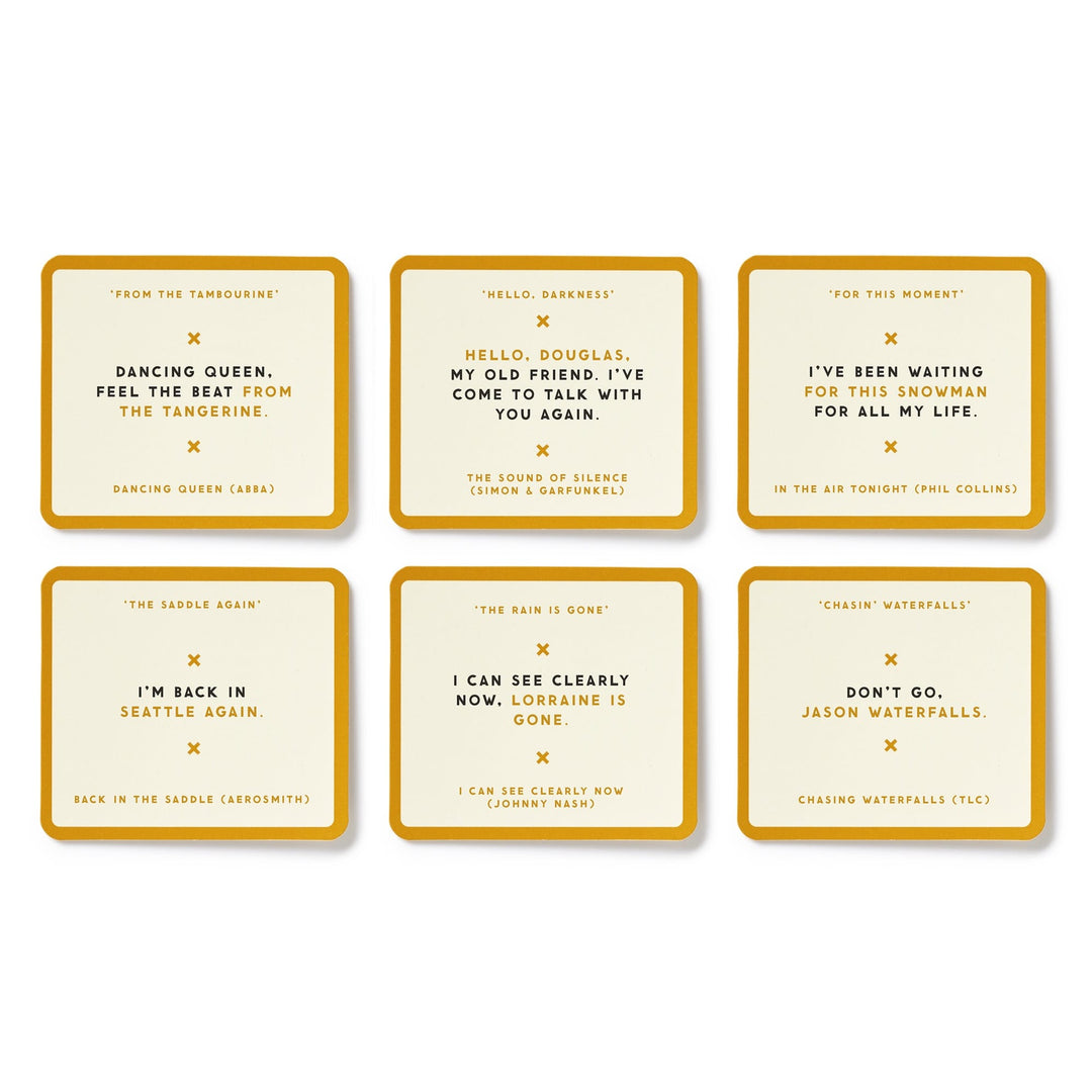 Misunderstood Songs Game Card Games Brass Monkey 