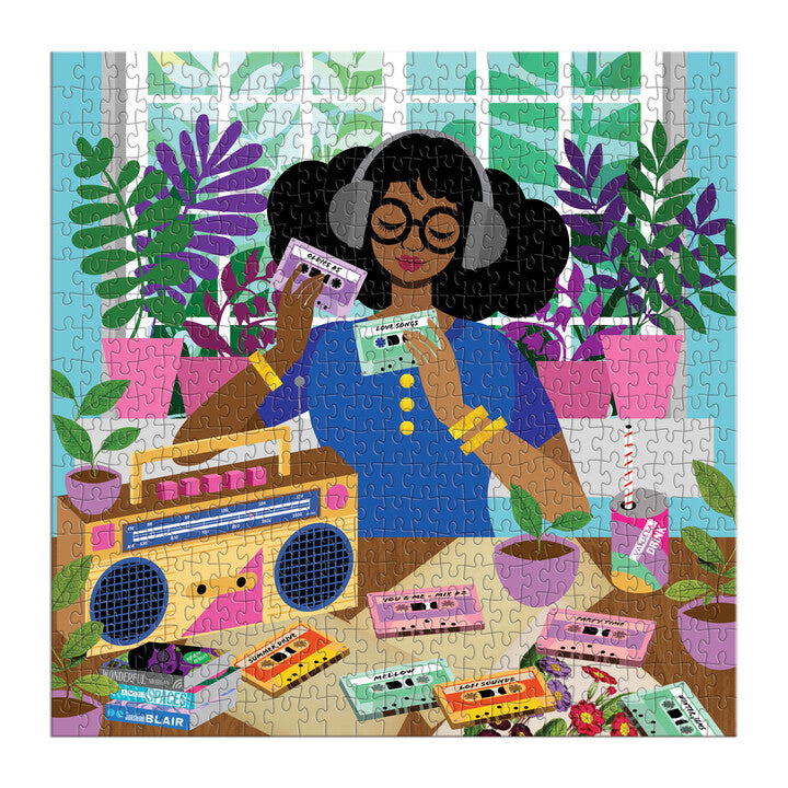 Mixtape Afternoon 500 Piece Puzzle Puzzles Tabitha Brown 