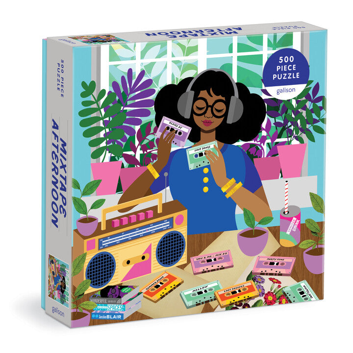 Mixtape Afternoon 500 Piece Puzzle Puzzles Tabitha Brown 