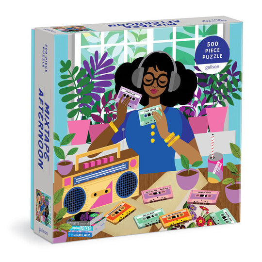 Mixtape Afternoon 500 Piece Puzzle Puzzles Tabitha Brown 