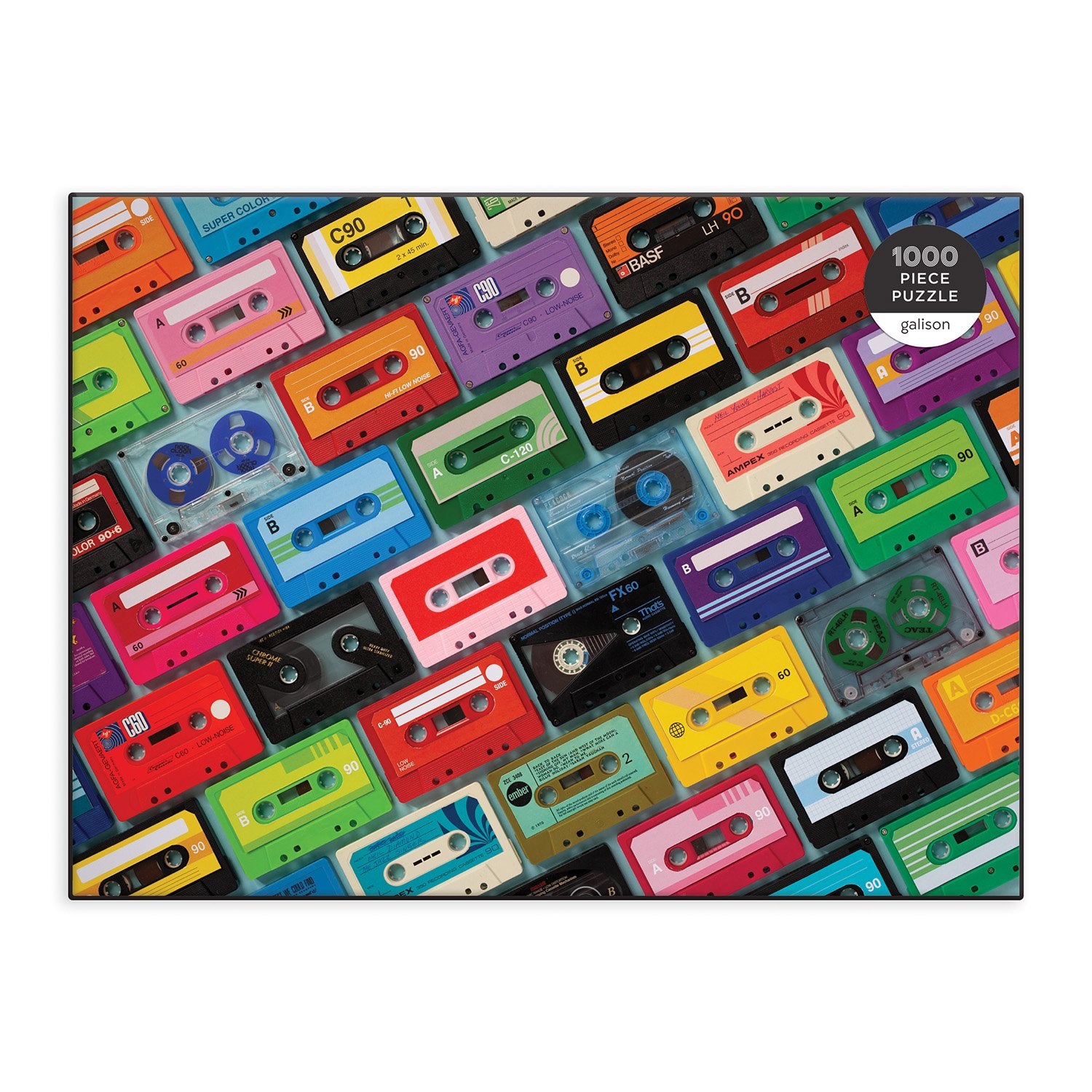 Mixtapes 1000 Piece Jigsaw Puzzle | Galison