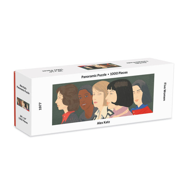 MoMA Alex Katz Five Women Panoramic Puzzle | Galison