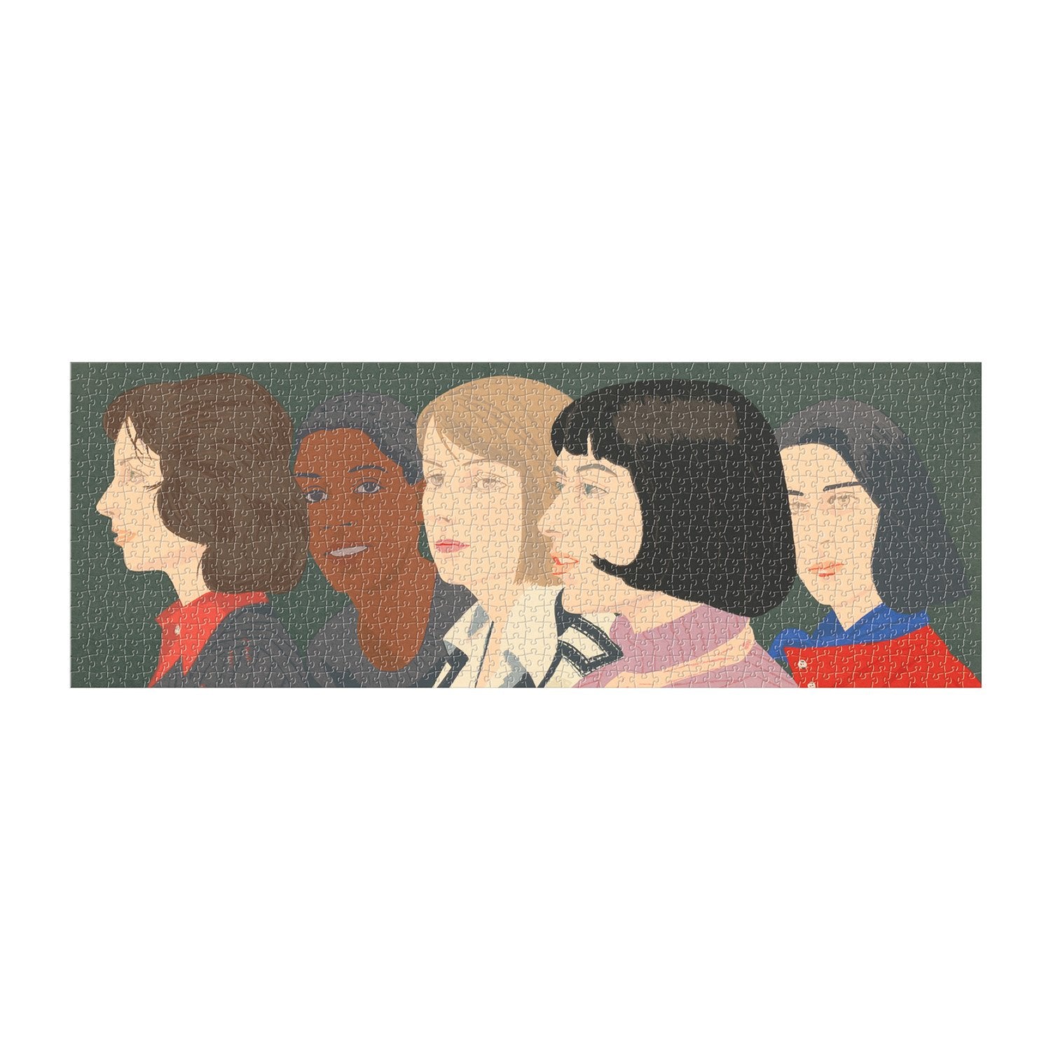 MoMA Alex Katz Five Women Panoramic Puzzle | Galison