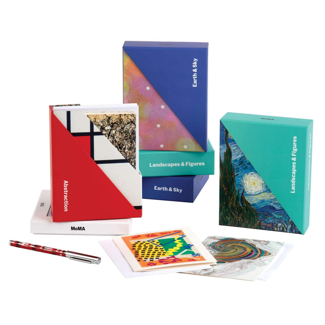 MoMA Earth & Sky Notecard Folio Box Greeting Cards Galison 