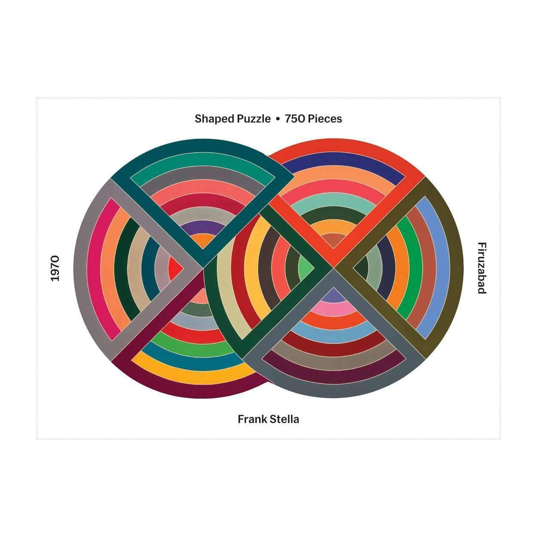 MoMA Frank Stella 750 Piece Shaped Puzzle 750 Piece Puzzles Galison 