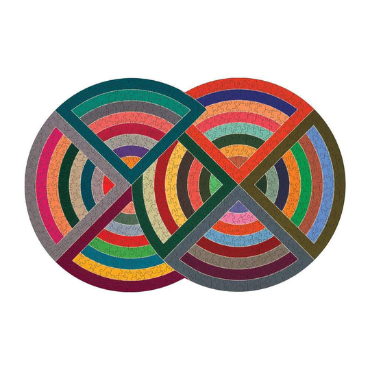 MoMA Frank Stella 750 Piece Shaped Puzzle 750 Piece Puzzles Galison 