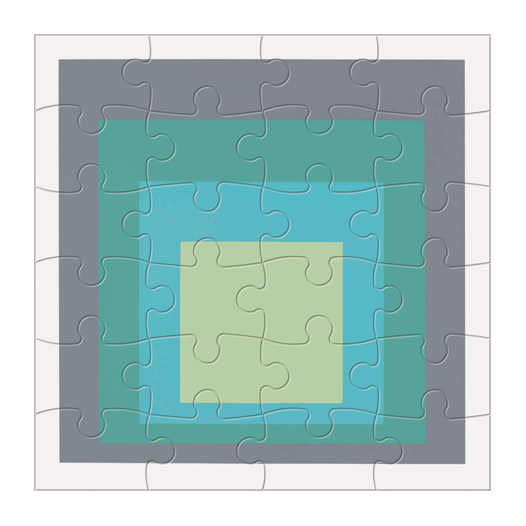 MoMA Josef Albers Wood Puzzle Set Wooden Puzzle Sets Galison 