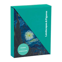 MoMA Landscapes & Figures Notecard Folio Box Greeting Cards Galison 
