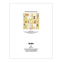 MoMA Mondrian Sticky Notes Box Sticky Notes Galison 