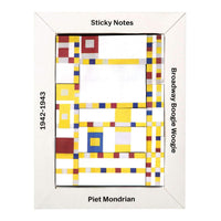 MoMA Mondrian Sticky Notes Box Sticky Notes Galison 