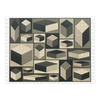 MoMA Sol Lewitt 500 Piece 2-sided Puzzle 2-sided 500 Piece Puzzles Galison 