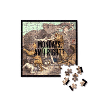Mondays, Am I Right? 100 Piece Mini Shaped Puzzle 100 Piece Puzzles Brass Monkey 