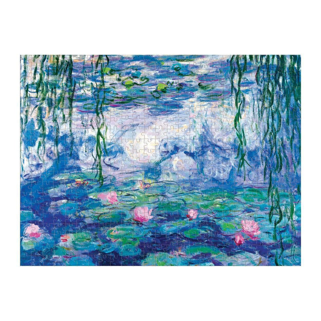 Monet 500 Piece Double Sided Puzzle 2-sided 500 Piece Puzzles Galison 