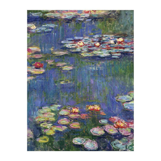 Monet 500 Piece Double Sided Puzzle 2-sided 500 Piece Puzzles Galison 