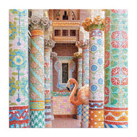 Mosaic Hall 500 Piece Puzzle 500 Piece Puzzles Galison 