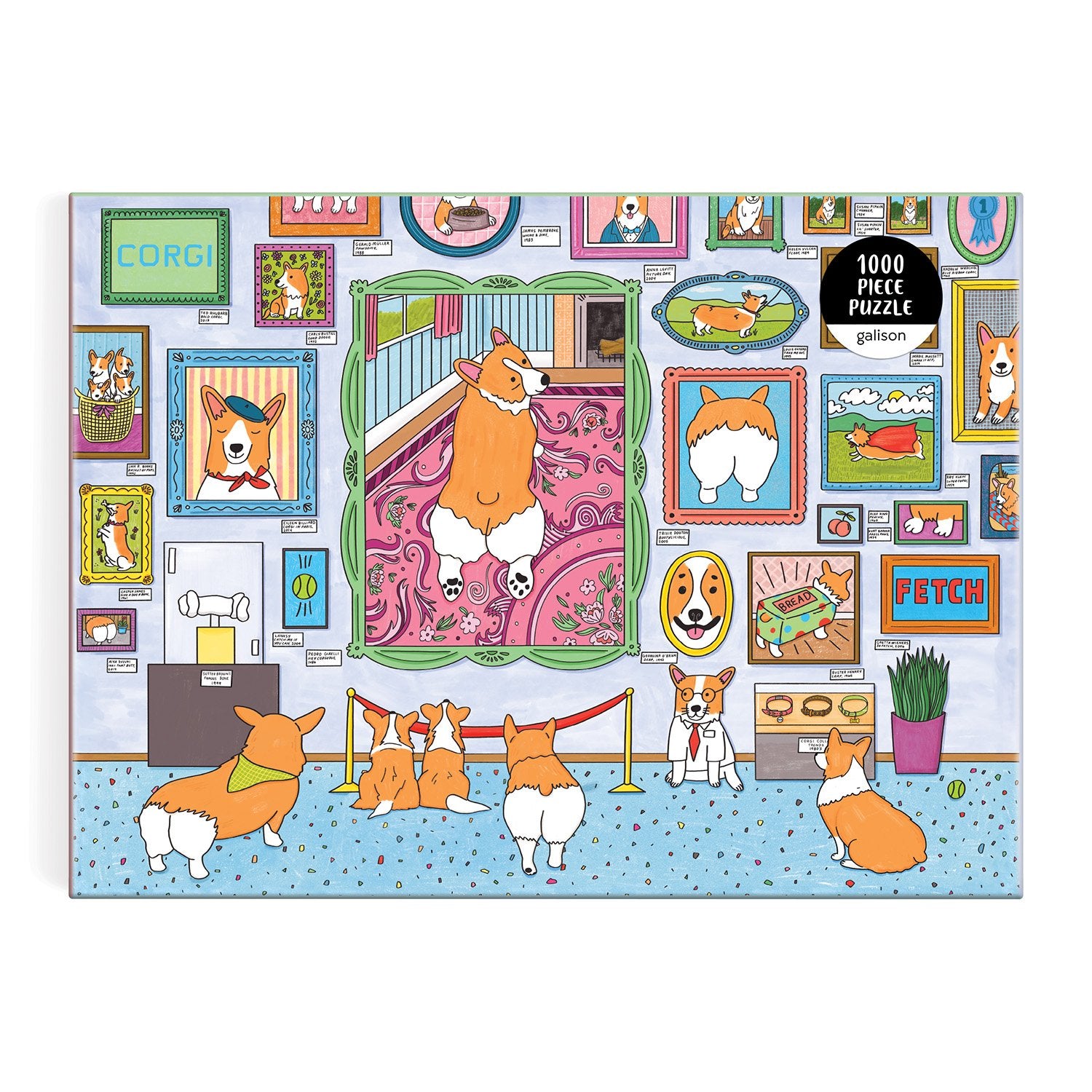 Museum of the Corgi 1000 Piece Puzzle | Galison