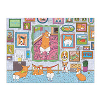 Museum of the Corgi 1000 Piece Puzzle 1000 Piece Puzzles Ava Puckett 