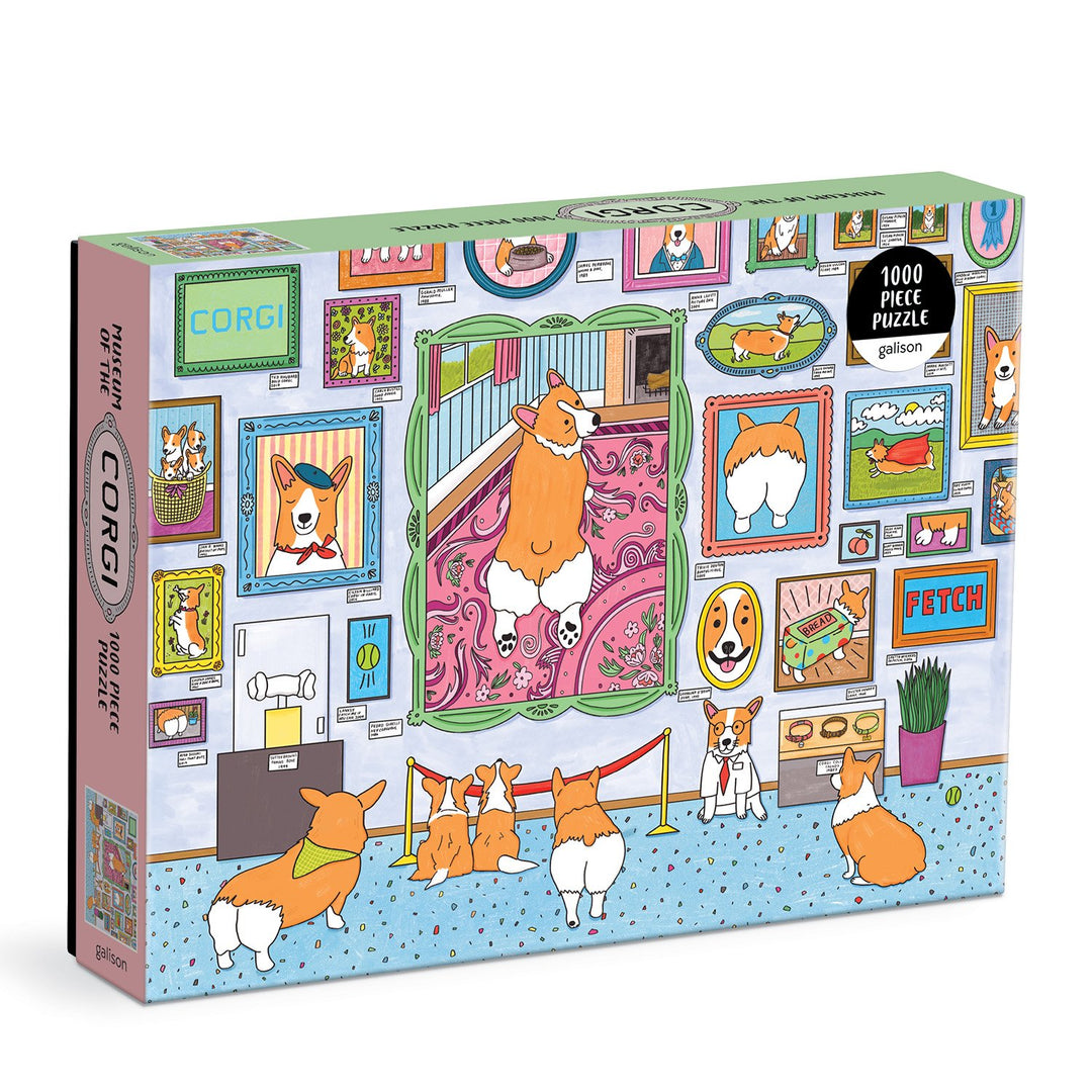 Museum of the Corgi 1000 Piece Puzzle 1000 Piece Puzzles Ava Puckett 