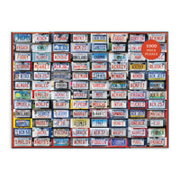 Nantucket License Plates 1000 Piece Jigsaw Puzzle 1000 Piece Puzzles Galison 