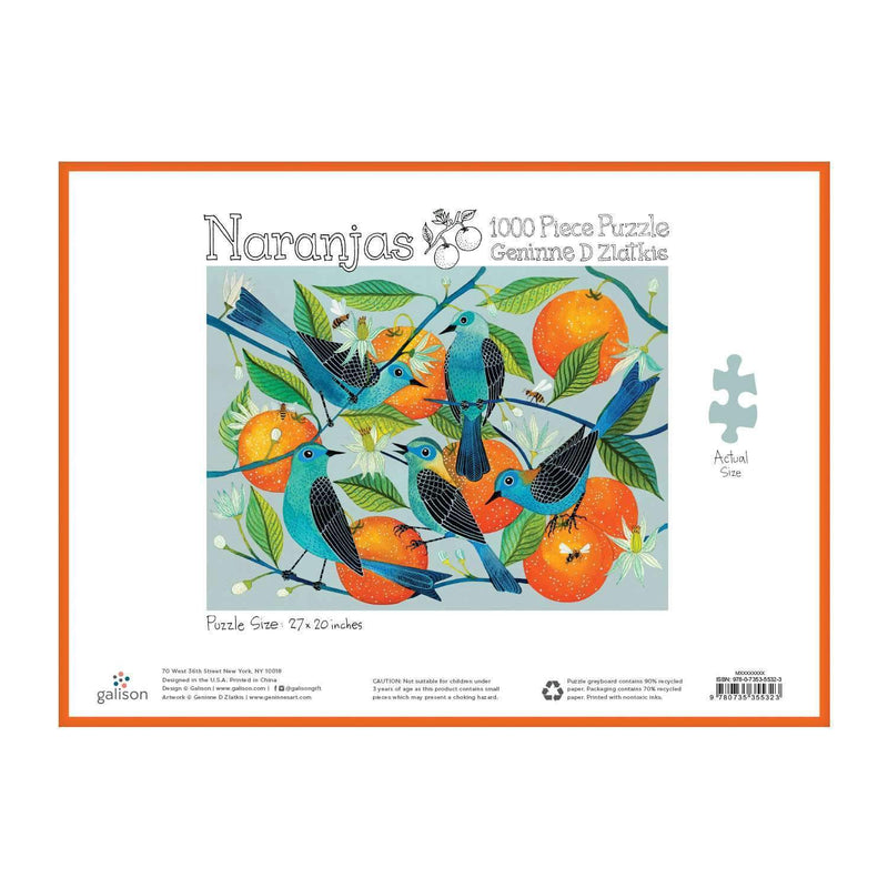 Naranjas 1000 Piece Puzzle 1000 Piece Puzzles Galison 