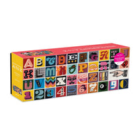 Needlepoint A to Z 1000 Piece Panoramic Puzzle Panoramic Puzzles Galison 