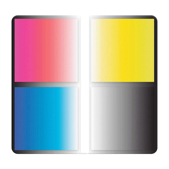 Neon Black Ombre Paseo Sticky Note Christian Lacroix Desk Accessories Christian Lacroix 
