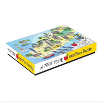 New York City Map 1000 Piece Puzzle 1000 Piece Puzzles Galison 